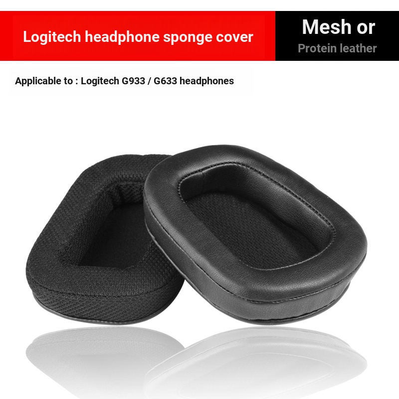 Bịt Tai Thay Thế Thích Hợp Cho Logitech Logitech G633 G933 G533 G433 G733 Vỏ Tai Nghe Vỏ Tai Nghe Vỏ