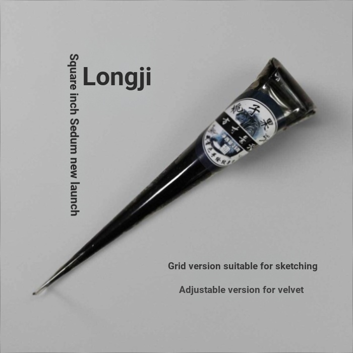 Vuông Inch Sedum 25g Xanh Hải Quân Henna Cream jagua Juice Stall Vẽ Tay Hình Xăm Miễn Phí Henna Vẽ T