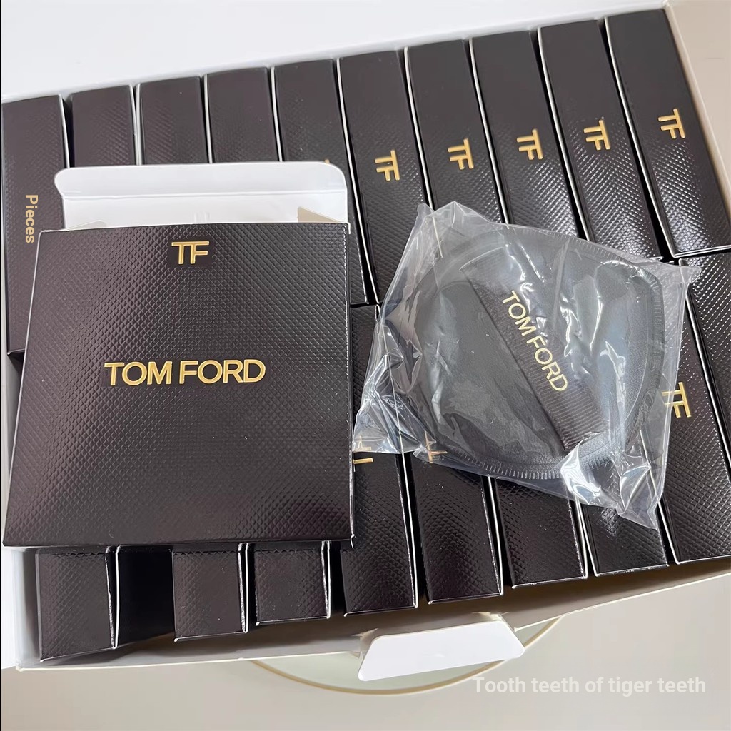 Tom Ford / Tom Ford Marshmallow Leather Puff Counter Black Cushion Puff Dịch vụ tinh tế