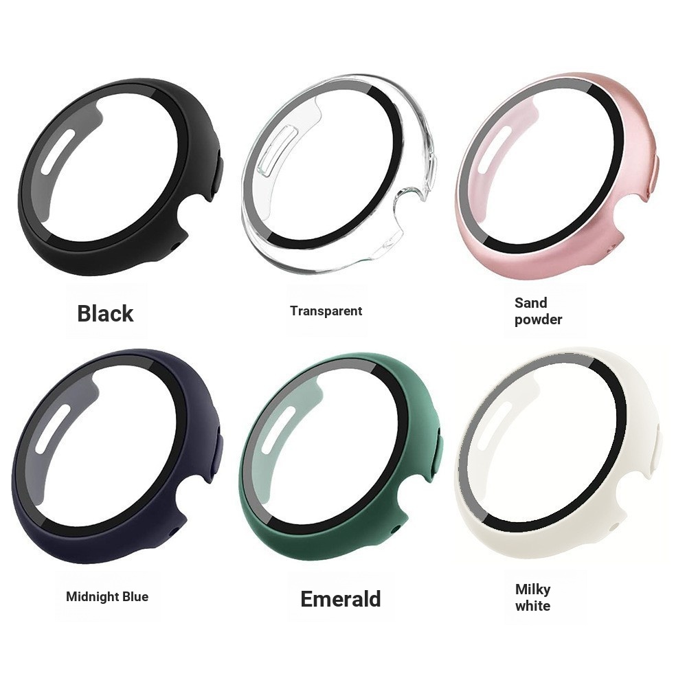 Thích hợp cho Vỏ đồng hồ Google Pixel Watch2 Vỏ PC Vỏ phim tích hợp Vỏ bảo vệ đồng hồ Google Watch 1
