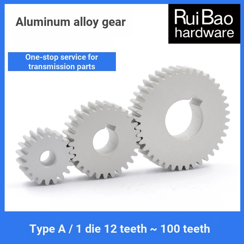 Hợp Kim Nhôm Gear 1 Khuôn 12 Răng-160 Răng Động Cơ Bánh Răng Tích Cực Bánh Răng Hình Trụ Bánh Răng T