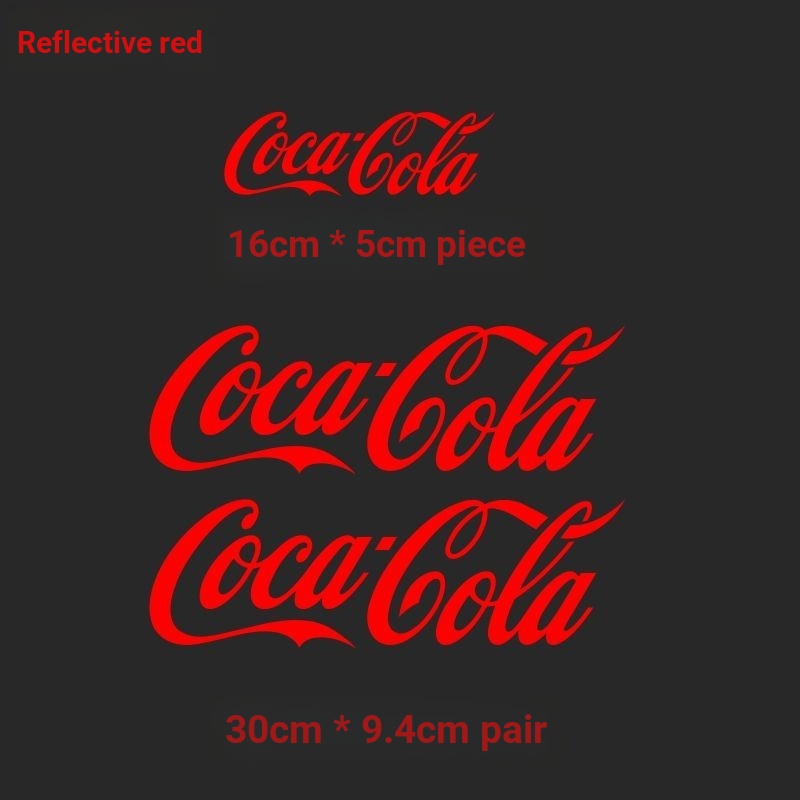 Coca-Cola Bê N1S Xe Điện Dán Thân Miếng Dán Phản Quang Chống Thấm Nước Bắp Chân m Xe Máy Điện Thân V