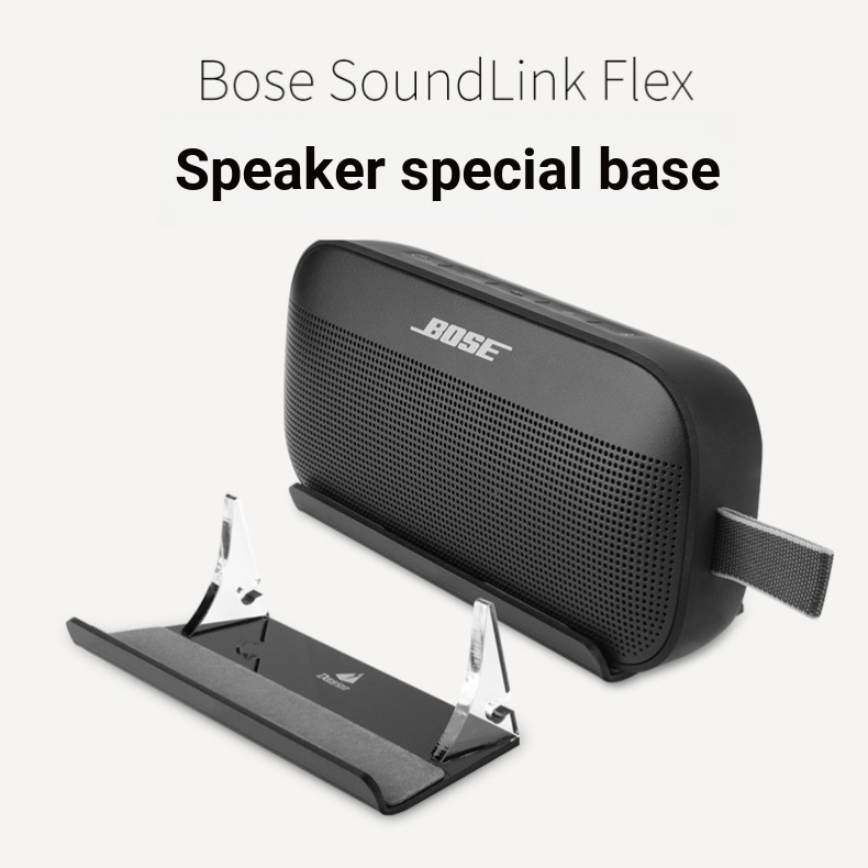 Thích hợp cho loa Bose SoundLink Flex1 / 2 đế loa Acrylic để bàn Đế âm thanh Bose