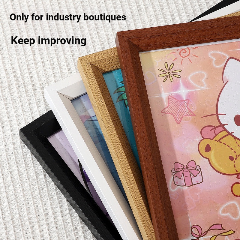 Giá Thấp Spike Gỗ Chắc Chắn 1.000 Miếng Xếp Hình Khung Ảnh Khung Gỗ 70x50 Và 75x50cm 1314 Miếng Chuy