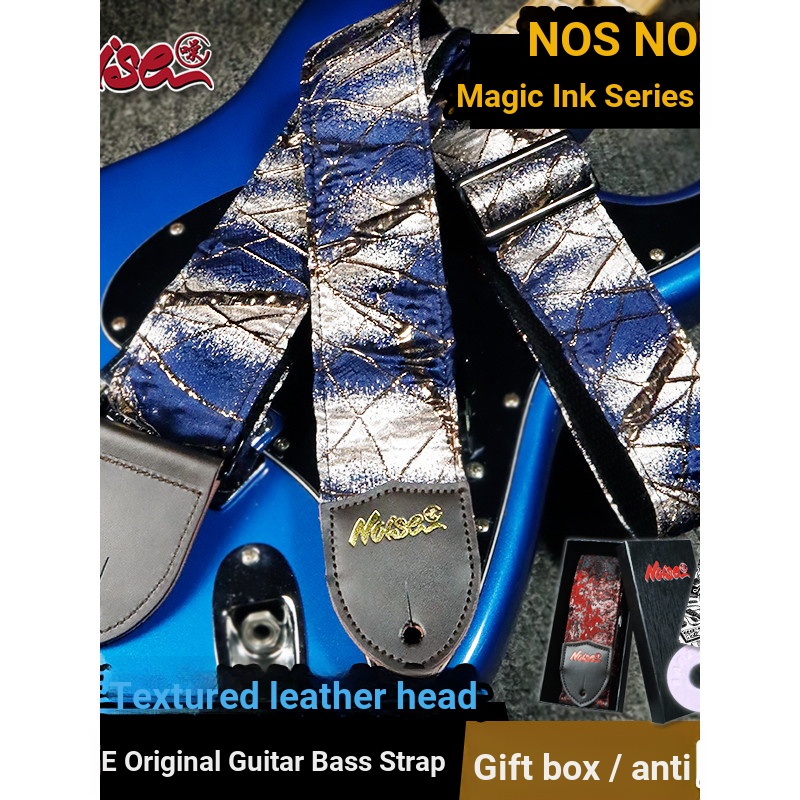 NOISE NOISE Original Magic Ink Art Guitar Dây Đàn Guitar Guitar Điện Bass Dây Đeo Sân Khấu Cổ Điển