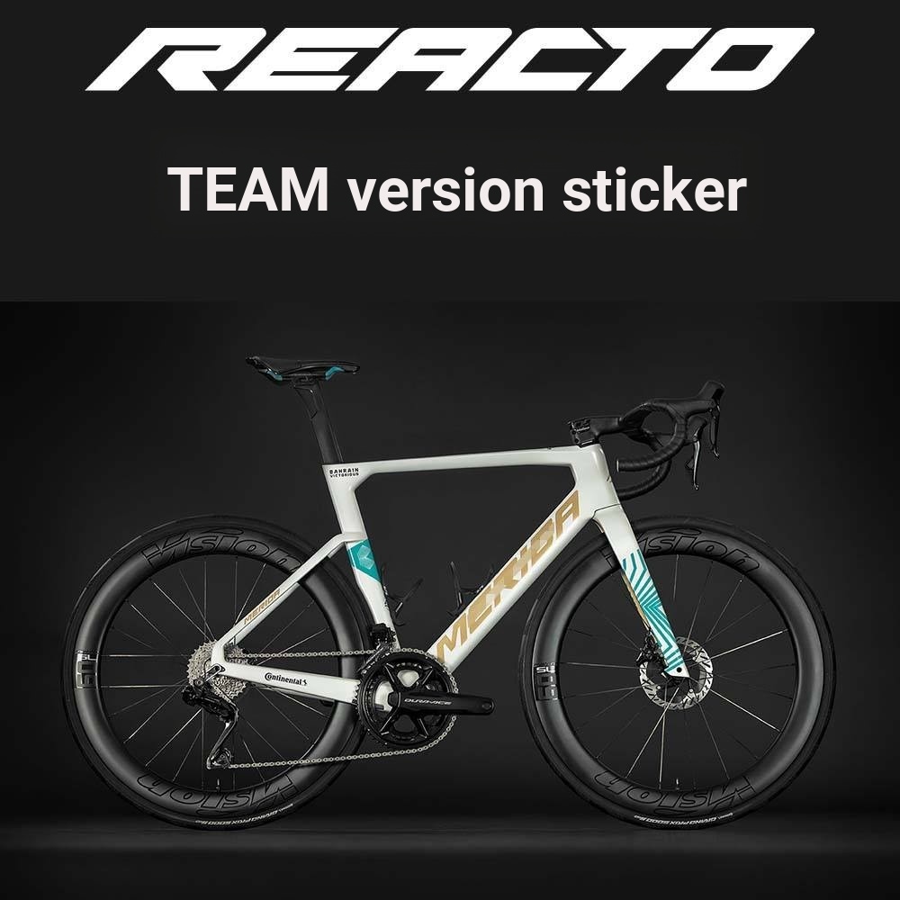 Murray DA Rick More Reacto Bahrain Victory Fleet Road Frame Chống Thấm Nước Đổi Màu Miếng Dán Tùy Ch