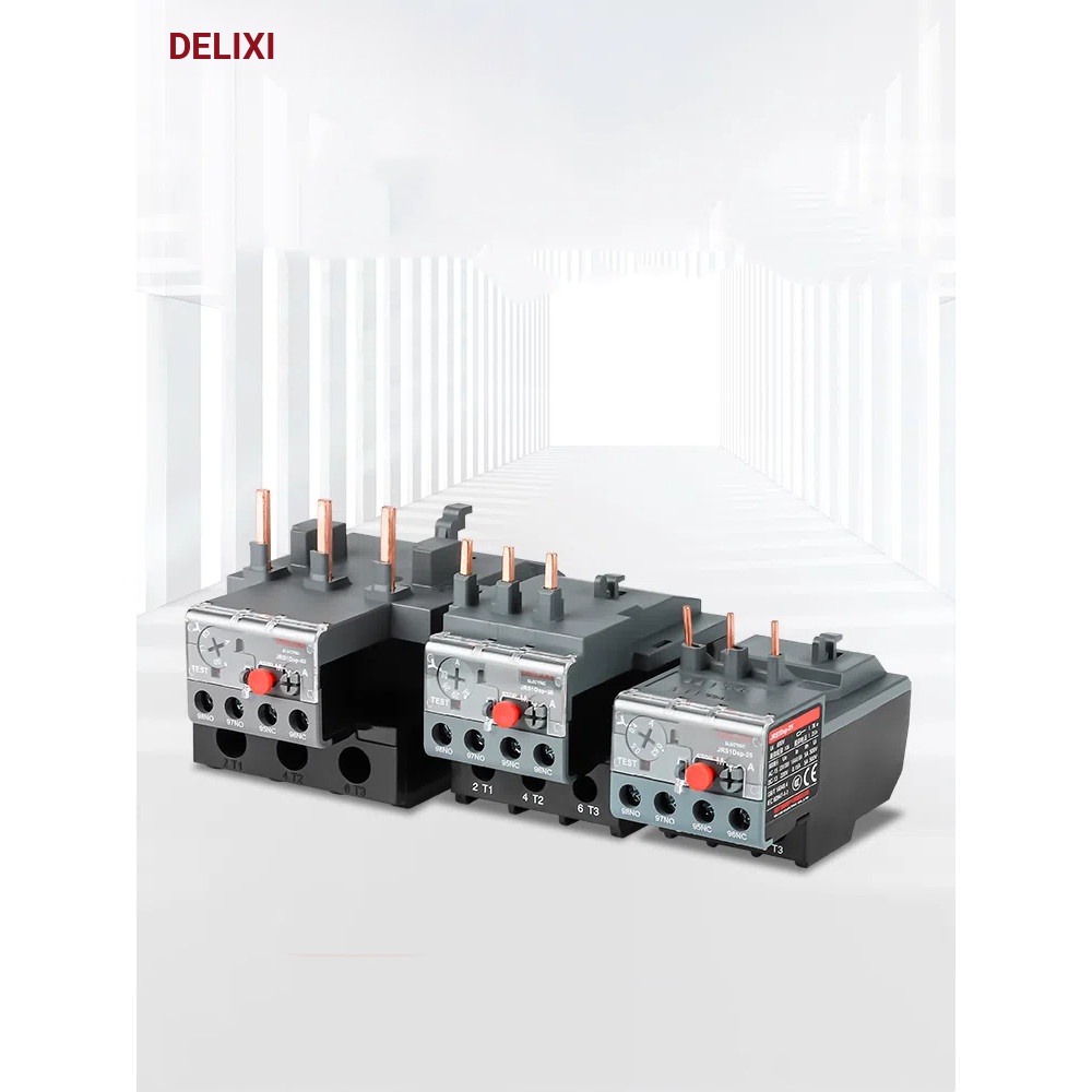 Động cơ rơle nhiệt Delixi JRS1D-25 220V Bảo vệ quá tải quá nóng / Z AC Contactor nr2
