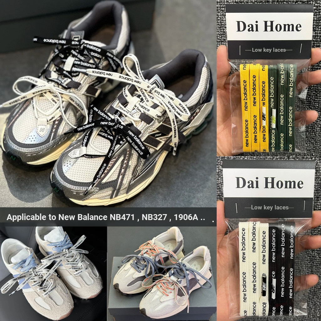Dây Giày Có Dây Thay Thế Thích Ứng Với New Balance Nb1906a Bố Giày 471 327 Eo Nhỏ Chữ Dây Giày Đế Bằ