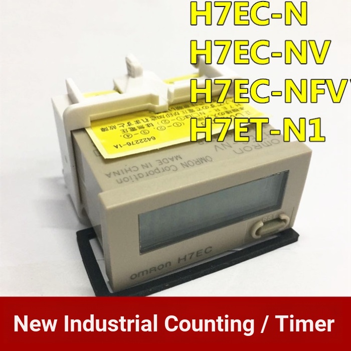 H7EC-N H7EC-NV H7EC-NFV OMRON Bộ đếm màn hình kỹ thuật số H7ET-N 1 hẹn giờ