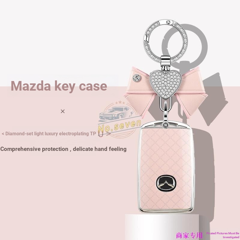 [Không. 7 Đặc sắc] Vỏ chìa khóa Mazda Mazda Mazda 3 Mazda 5 Mazda3 / 6 cx3 cx5 cx30 cx60 Vỏ chìa khó