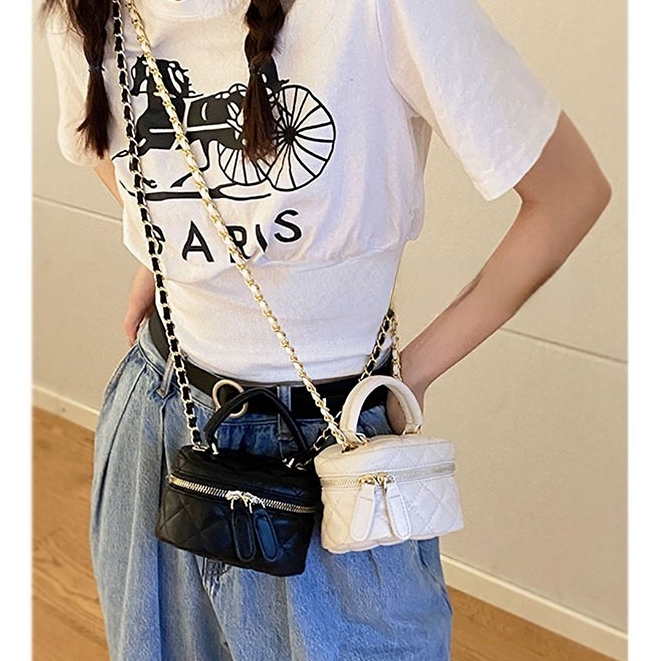 Túi Đeo Chéo mini Thêu Họa Tiết Thời Trang Mùa Xuân Mới Cho Nữ