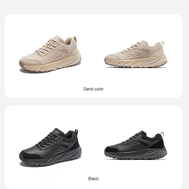 Giày thể thao leo núi CAMEL chất liệu da bò chống trượt chống thấm nước cho nam