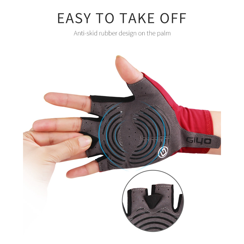Găng Tay Lái Xe Nửa Ngón Giyo Chất Lượng Cao