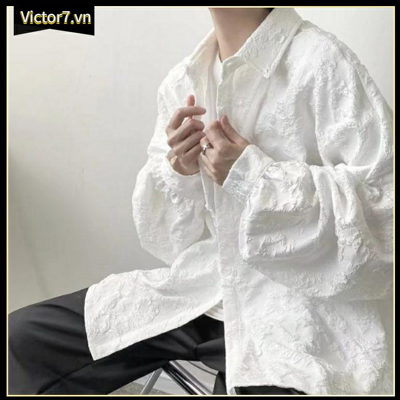 Áo Sơ Mi Màu Trơn In Họa Tiết Bắt Sáng Phong Cách Hàn Quốc Plus Size Cho Nam Nữ Áo Sơ Mi Tay Dài Dáng Rộng Họa Tiết Sọc Caro Màu Cà Phê Phong Cách Hàn Quốc Thời Trang Xuân Thu Cho Nam Và Nữ