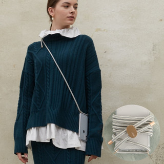 Dây đeo điện thoại ARNO 'Marble Silver' (Dài / Vỏ + Dây đeo)