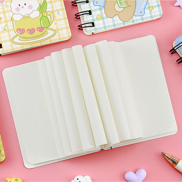 Sổ tay Mini họa tiết quả bơ hoạt hình dễ thương