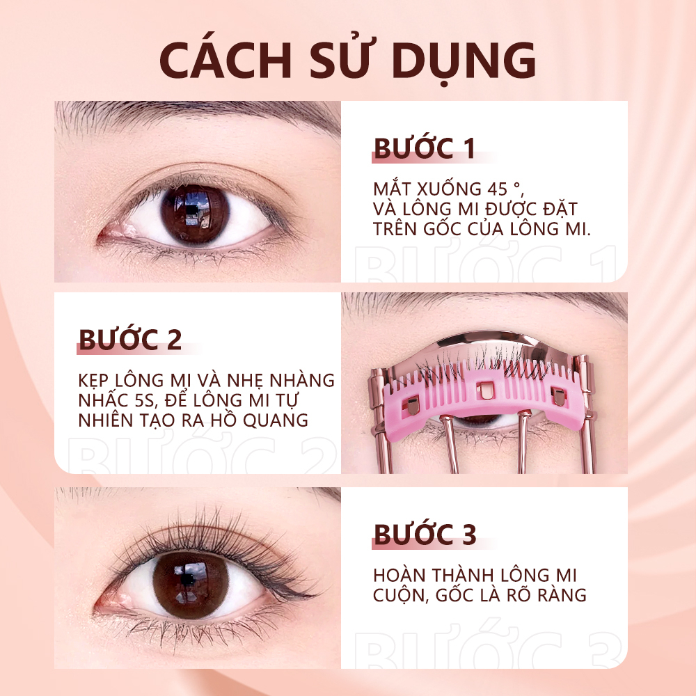 Kẹp bấm mi cong O.TWO.O 40g uốn mi nhanh chóng lâu dài vừa với mọi dáng mắt