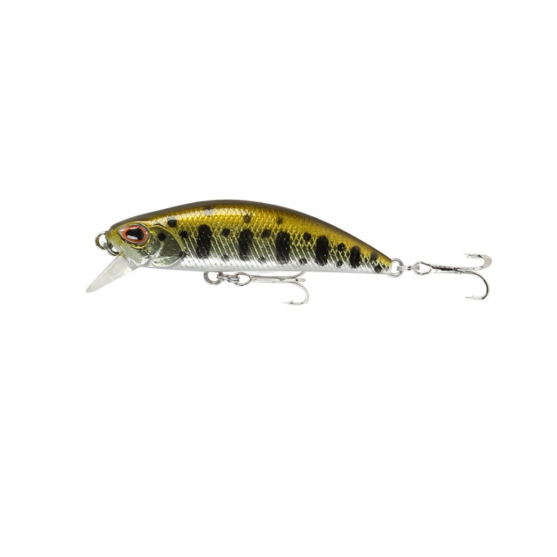 1 Mồi Câu Cá Giả 3D Mắt Minnow Sebarau / Siakap 5cm / 5g