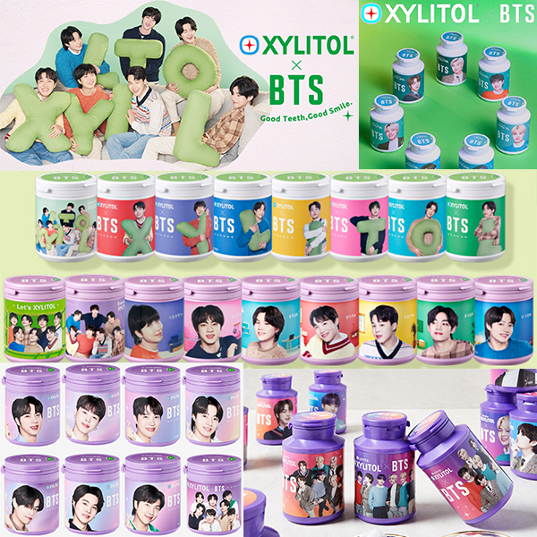 Đĩa Xổ Số 2023 BTS xylitol alpha & purple star Phiên Bản Giới Hạn 86g