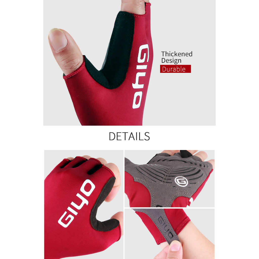 Găng Tay Lái Xe Nửa Ngón Giyo Chất Lượng Cao