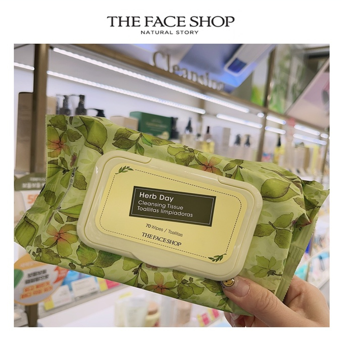 Hộp 70 Khăn Giấy Tẩy Trang THE FACE SHOP