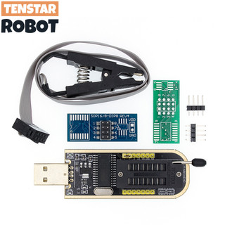Mô đun bios usb ch341a 24 25 series eeprom + kẹp thử soic8 sop8 cho eeprom 93cxx / 25cxx / 24cxx