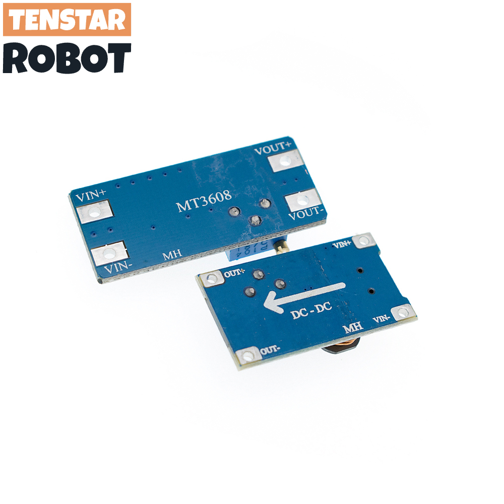 Mô Đun Tăng Áp Điều Chỉnh Được MT3608 DC-DC 2A 2A Kèm MICRO USB 2V-24V Sang 5V 9V 12V 28V