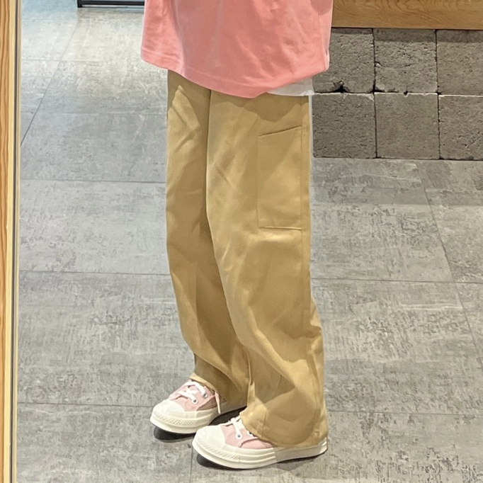 SUXI Quần ống rộng Lưng Cao Màu Sắc Đơn Giản Thời Trang Xuân Hè Cho Nữ