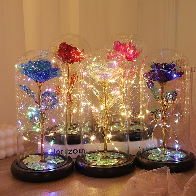 Bó Hoa Hồng Đỏ Vĩnh Cửu Quà Tặng Valentine