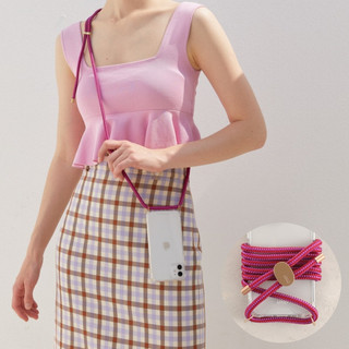 Dây đeo điện thoại ARNO 'Passion Pink' (Dài / Vỏ + Dây đeo)