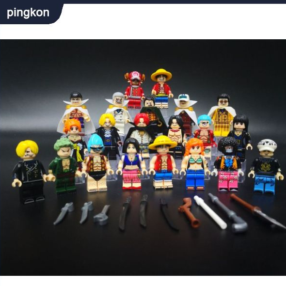 Mô Hình Lego Nhân Vật Luffy Solonna Robin Trong Phim Hoạt Hình One Piece