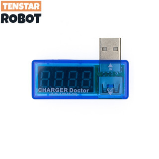 Vôn kế kỹ thuật số usb mini hiển thị màn hình led kỹ thuật số đo điện áp / ampe kế / ampe kế di động