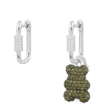 Khuyên Tai Bạc Hình Monaco May Mắn Cho Nữ