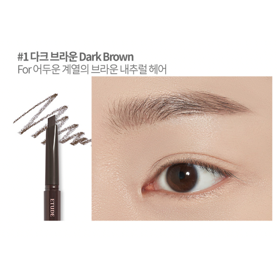 Bút Kẻ Lông Mày 0.25g Hiệu Etude House 1 + 1