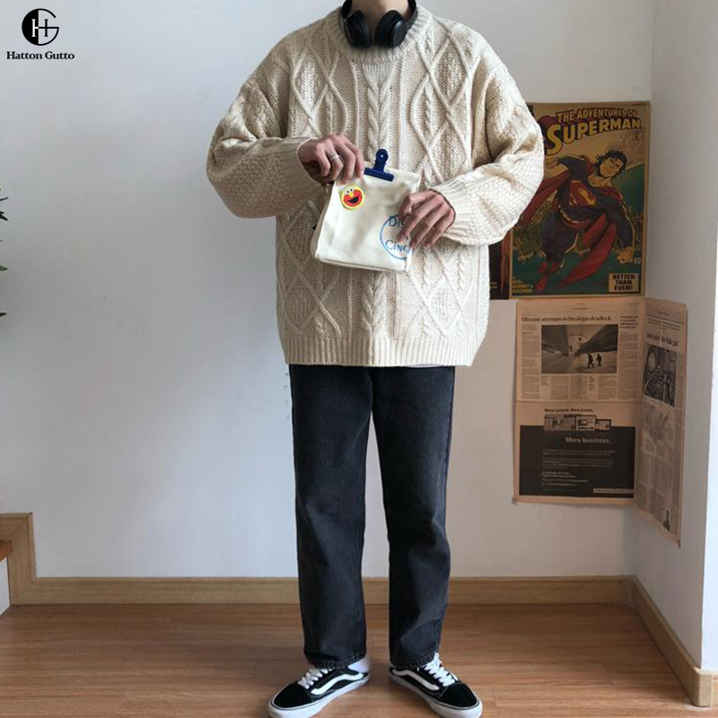 Áo Sweater Dệt Kim Tay Dài Cổ Cao Thời Trang Mùa Thu 2022 Cho Nam