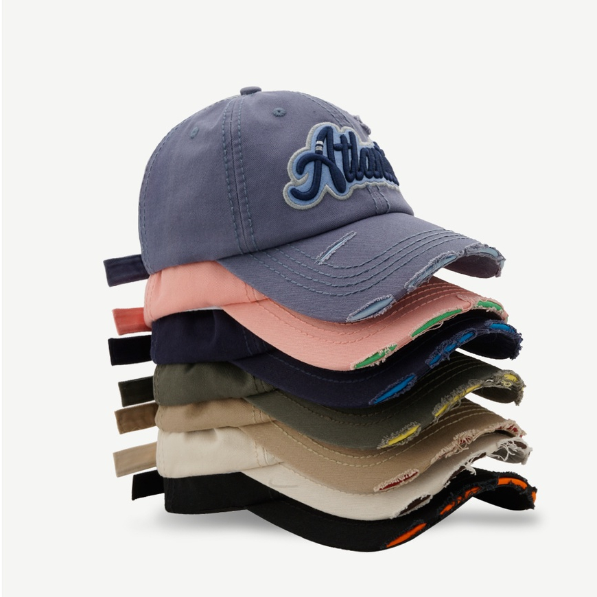 Mũ Lưỡi Trai Thêu Chữ Phong Cách Hiphop Thời Trang Âu Mỹ