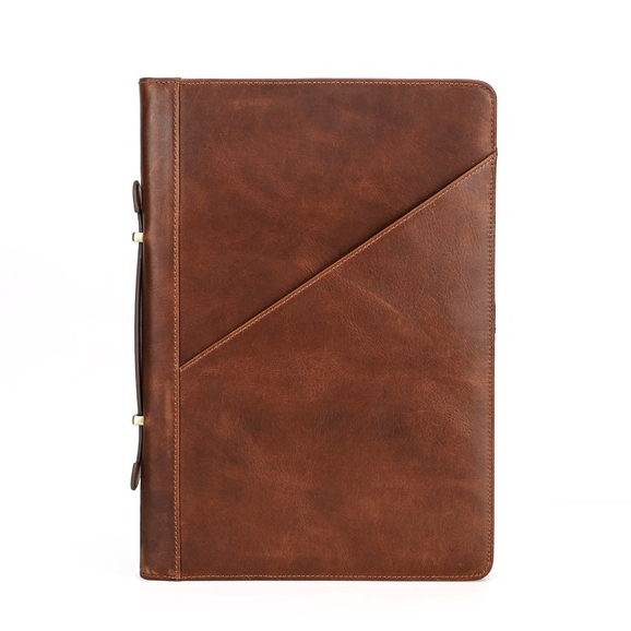 Túi Da Thật Đựng Laptop 13.3 inch Air M1 Mac Pro 13.3 '' Có Khóa Kéo Tiện Dụng