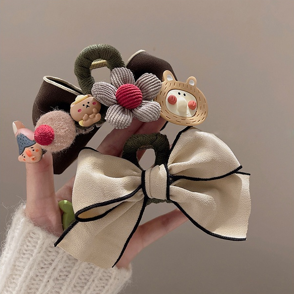 Kẹp Tóc Hình Nơ Cỡ Lớn Dễ Thương Chất Lượng Cao Cho Nữ