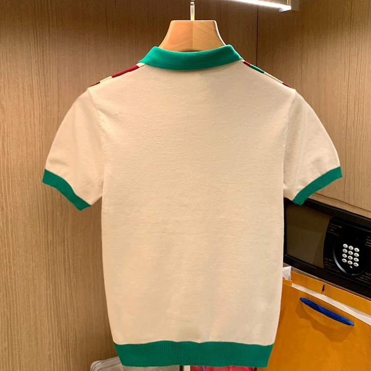 Áo Sơ Mi Tay Ngắn Dáng Ôm Thoáng Khí Họa Tiết Kẻ Sọc Size M-3xl Thời Trang Mùa Hè Trẻ Trung