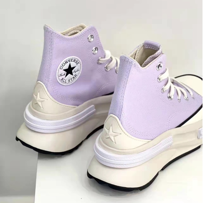 Giày Thể Thao CONVERSE STAR Legay CX Thời Trang Unisex Đế Dày Tăng Chiều Cao Màu Tím Khoai Môn Phong Cách Retro Cho Nam Và Nữ-B61
