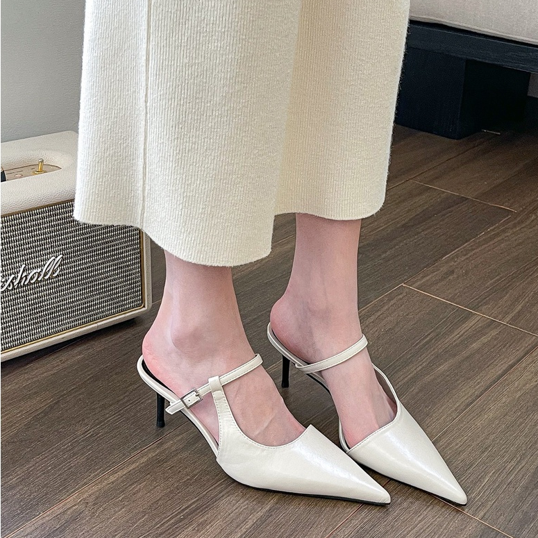 Giày Cao Gót Mũi Nhọn Thời Trang Dành Cho Nữ / Size 35-39