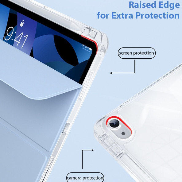 Bao Da Máy Tính Bảng Cứng Màu Pha Lê Cho iPad 10.2 10.9 inch iPad Pro 11 Pro 12.9 Air 5 Air4 Mini 6