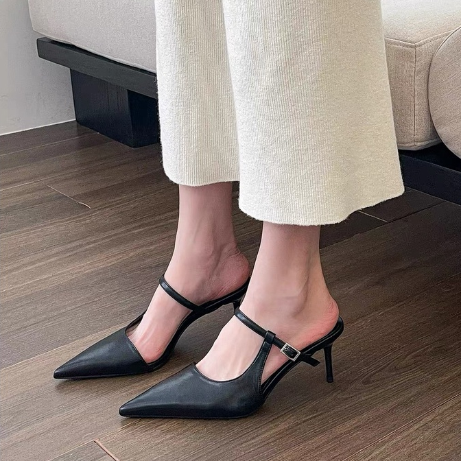 Giày Cao Gót Mũi Nhọn Thời Trang Dành Cho Nữ / Size 35-39