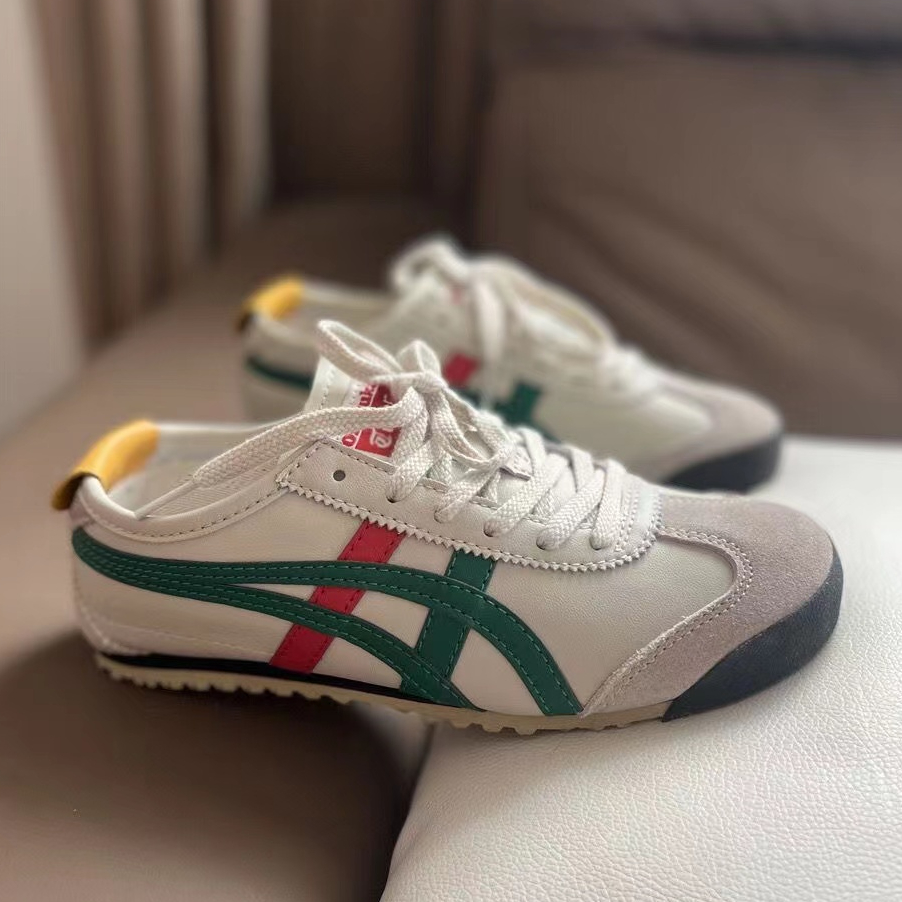 Giày Thể Thao Da Onitsuka (Lớp Đầu Tiên) Cổ Điển Đơn Giản Chất Lượng Cao Giày Chạy Bộ tigers Thời Trang Cho Nam Nữ DL408-1684