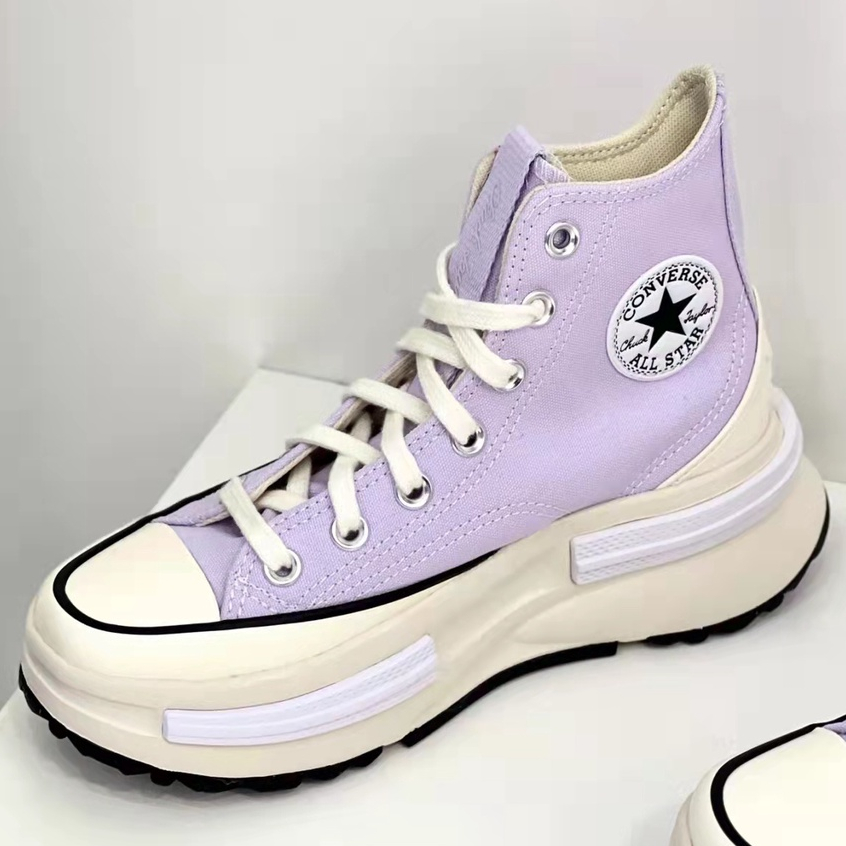 Giày Thể Thao CONVERSE STAR Legay CX Thời Trang Unisex Đế Dày Tăng Chiều Cao Màu Tím Khoai Môn Phong Cách Retro Cho Nam Và Nữ-B61
