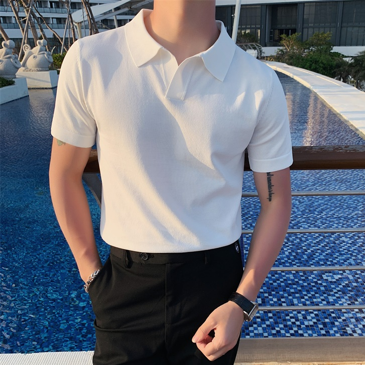 Áo Thun Polo Ngắn Tay Thoáng Khí Mau Khô Thời Trang Mùa Hè Dành Cho Nam / Size M-3xl