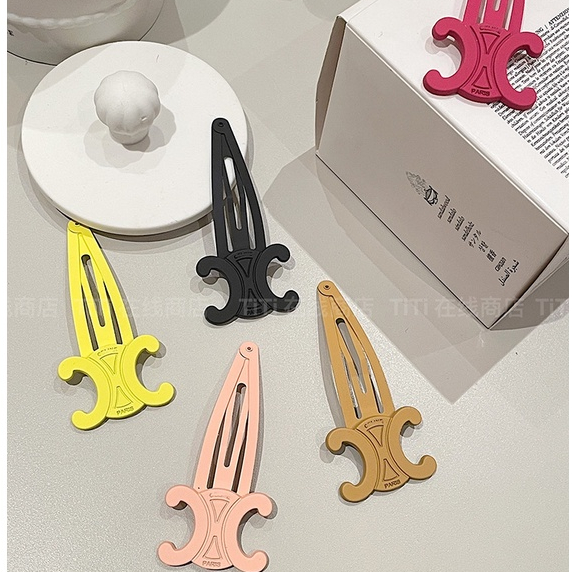 Kẹp Tóc Màu Sáng Phong Cách Cổ Điển Cho Nữ