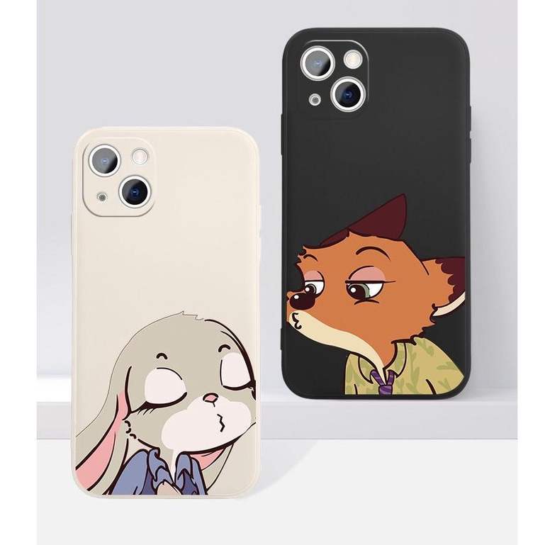 Ốp Điện Thoại Silicon Họa Tiết Judy Nick Cho iPhone 14 Pro Max 13 12 Mini 11 XS XR X 8 7 Plus 6S 6 SE 13pro