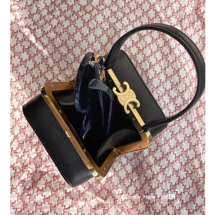 Hộp Tay Da TRIOMPHE Minaudiee