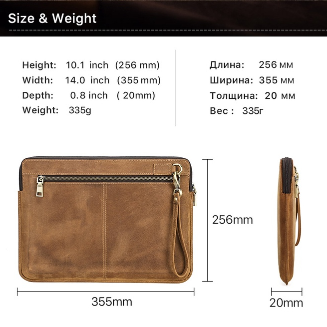 Túi Da Đựng Laptop MacBook Pro Air 13 14 inch